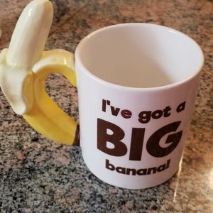 Large banana mug